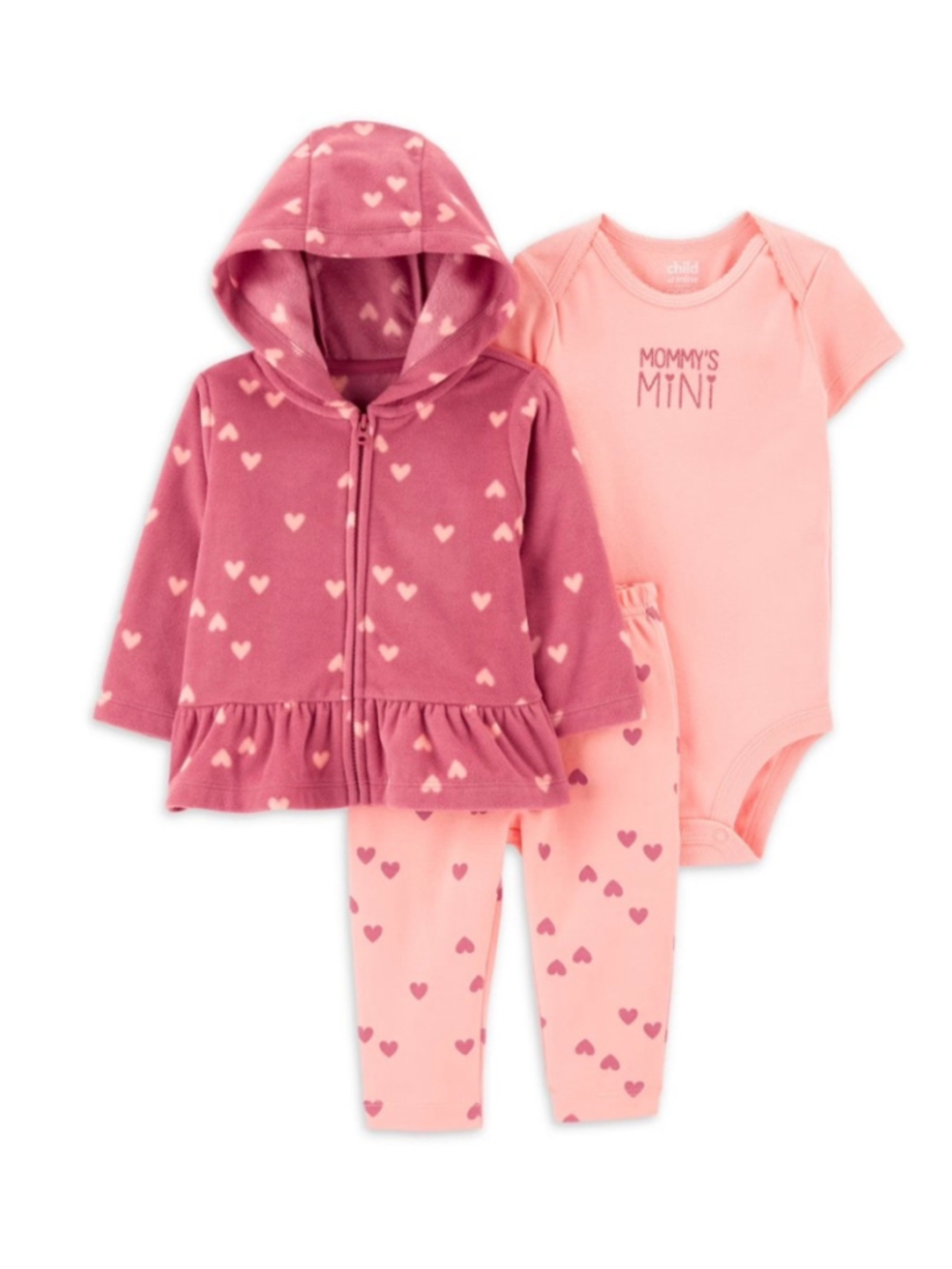 NEW Carter's Child of Mine Baby Girl Cardigan Outfit Set 18 Months